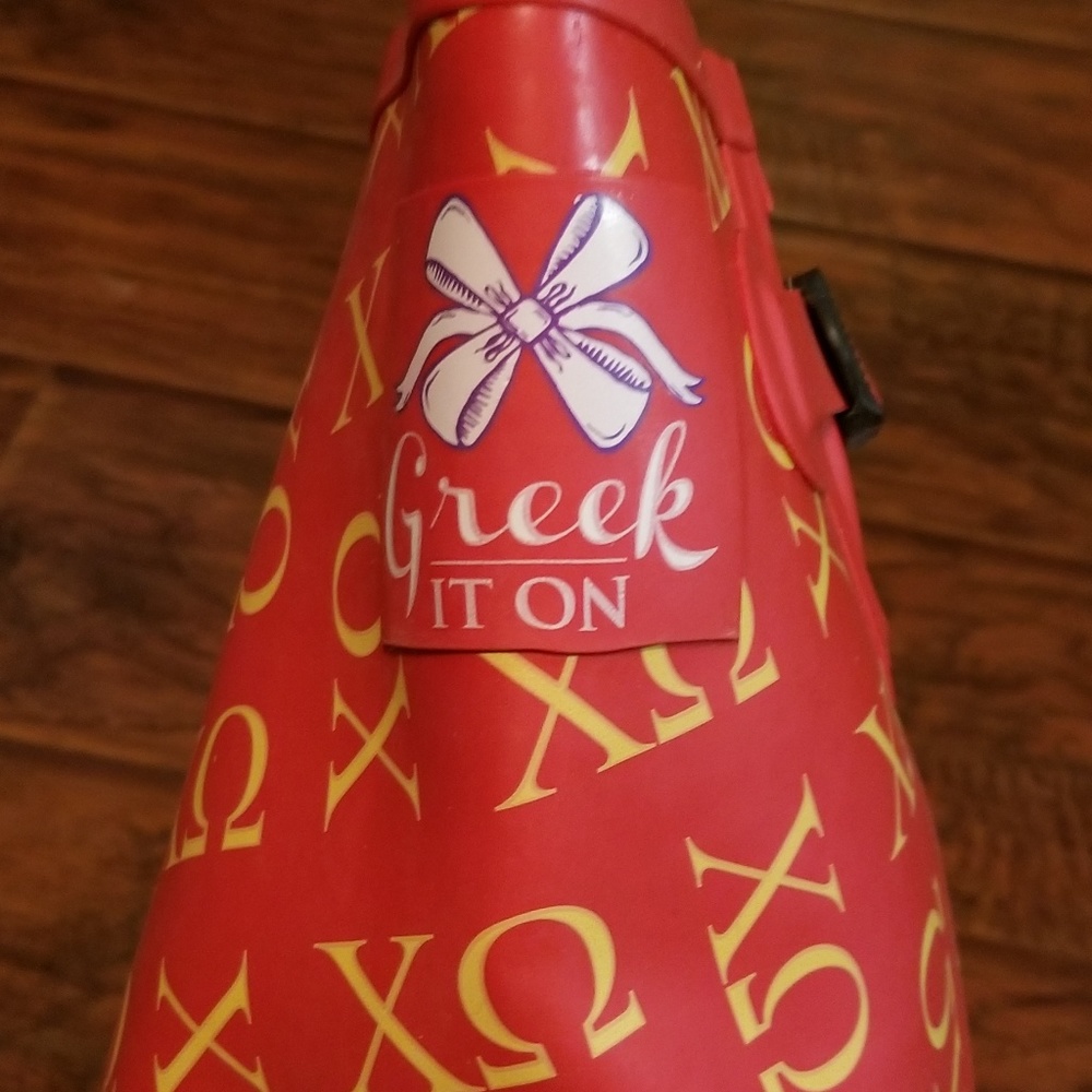 Chi Omega Rain Boots - Picture 4 of 6